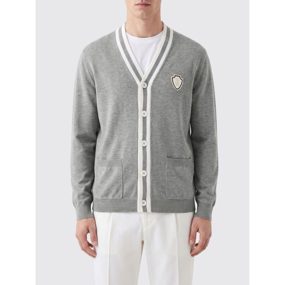 Brunello Cucinelli Sweater Men Grey